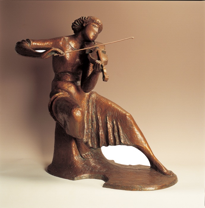 바이올린을 켜는 소녀 Girl Playing the Violin